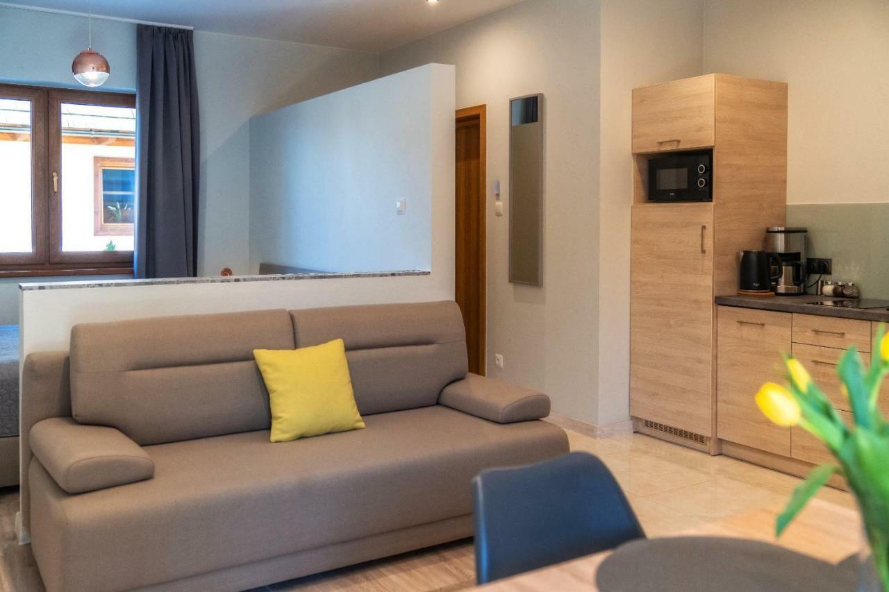 Przy Termach - Pokoje, Apartamenty, Domki Шафляры Экстерьер фото